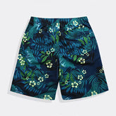 Jungle Flower Waterproof Beach Shorts
